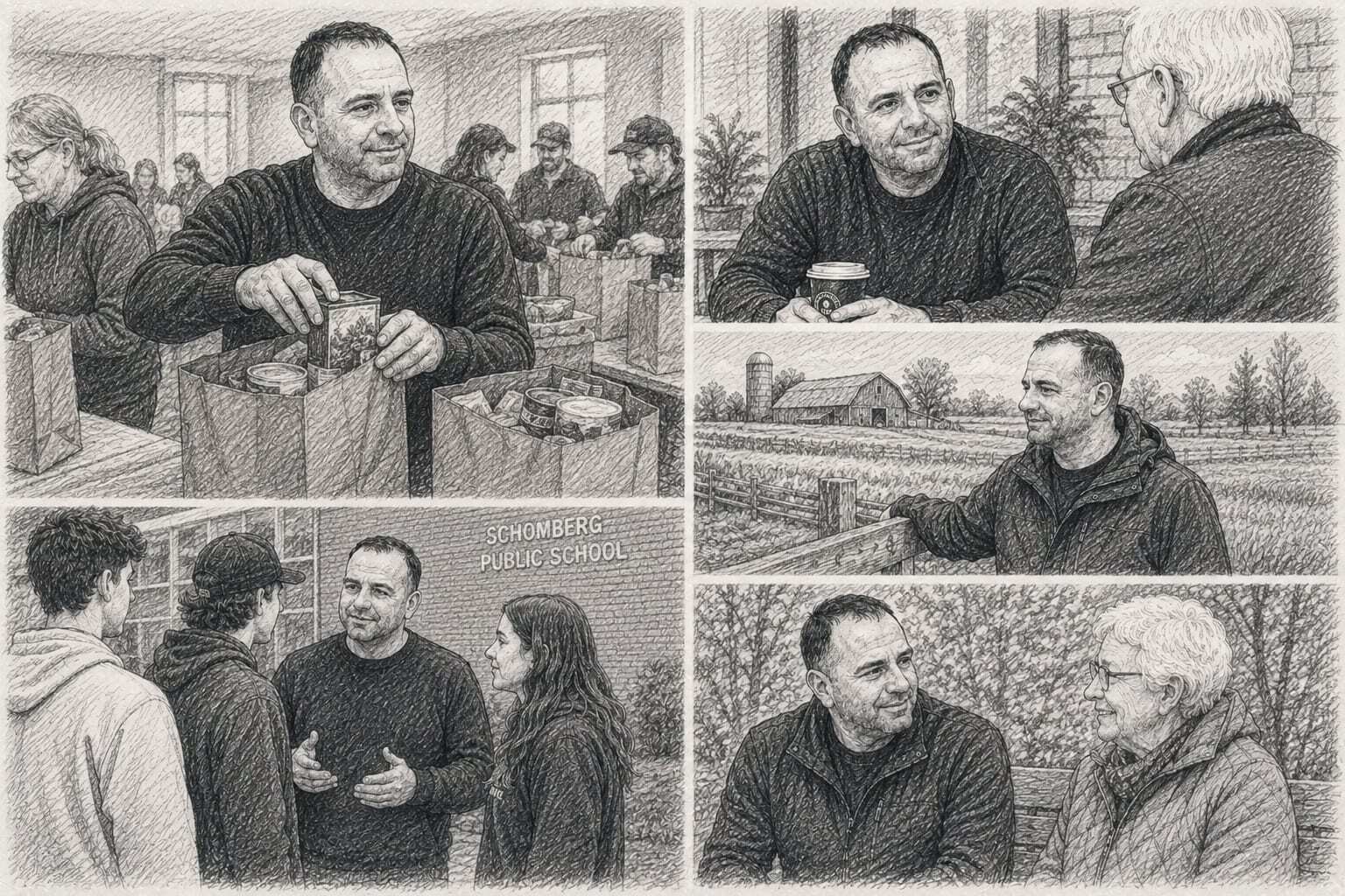 Frank Mastromattei in the Community